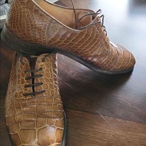 Bruno Magli Alligator Dress Shoes